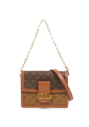 Louis Vuitton Pre-Owned Dauphine MM Monogram Reverse shoulder bag - Brown