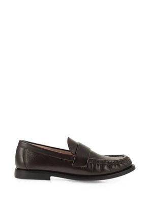 Fabiana Filippi leather loafers - Brown