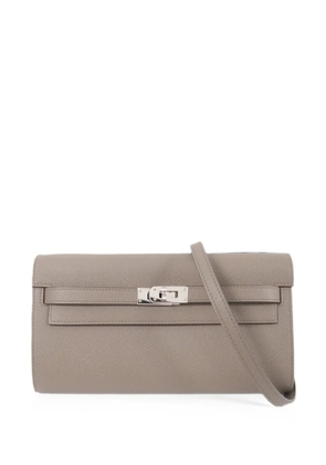 Hermès Pre-Owned Kelly To Go leather shoulder bag - Grey
