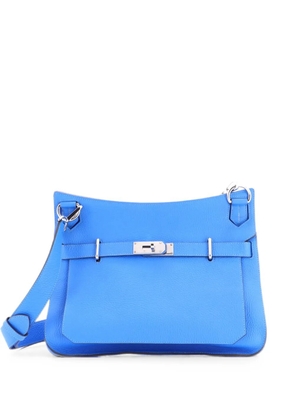Hermès Pre-Owned Jypsiere Bag Clemence 34 crossbody bag - Blue