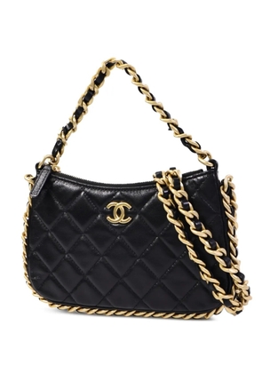 CHANEL Pre-Owned Matelasse chain shoulder bag - Black