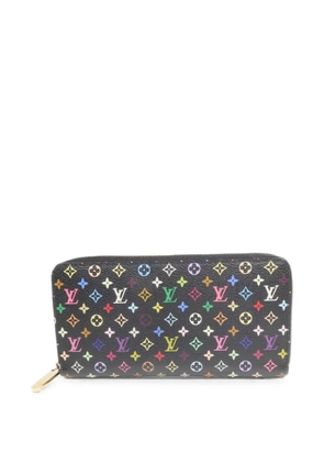 Louis Vuitton Pre-Owned Zippy monogram-pattern wallet - Black