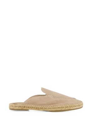 Aurélien Beachside suede mules - Neutrals