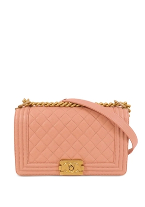 CHANEL Pre-Owned 25 Boy quilted shoulder bag - Pink
