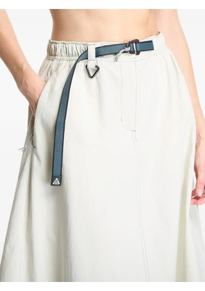 Nike Smith Summit belted midi skirt - Neutrals