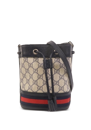 Gucci Pre-Owned Ophidia GG bucket bag - Blue