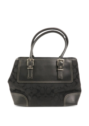 Coach Vintage canvas tote bag - Black