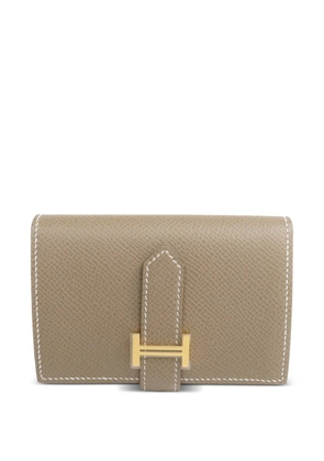 Hermès Pre-Owned Bearn Mini Epsom leather wallet - Neutrals
