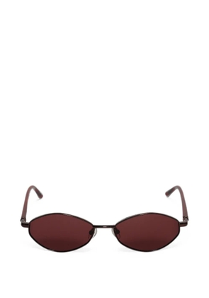 Jacquemus geometric-frame sunglasses - Brown