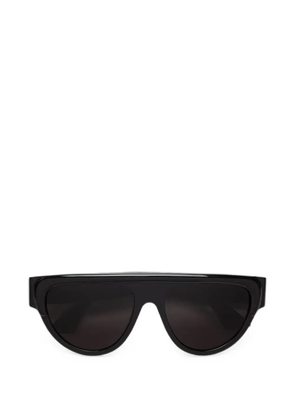 Marni Eyewear flat-top geometric-frame sunglasses - Black