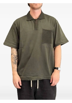 atomo factory cotton polo shirt - Green
