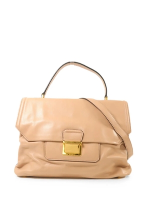 Miu Miu Pre-Owned 2-way foldover shoulder bag - Neutrals