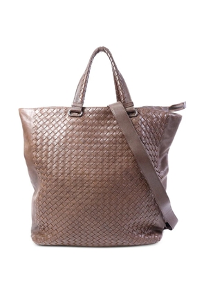 Bottega Veneta Pre-Owned Intrecciato leather tote bag - Brown