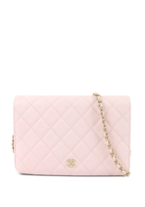 CHANEL Pre-Owned CC quilted shoulder bag - Pink