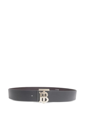 Burberry Pre-Owned TB plaque belt - Black