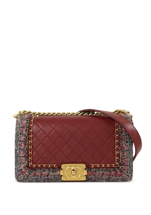 CHANEL Pre-Owned Boy shoulder bag - Red