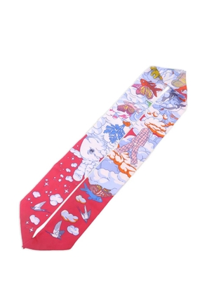Hermès Pre-Owned Sur Mon Nuage Twilly scarf - Red