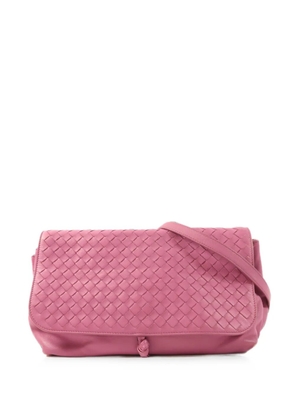 Bottega Veneta Pre-Owned Intrecciato shoulder bag - Pink