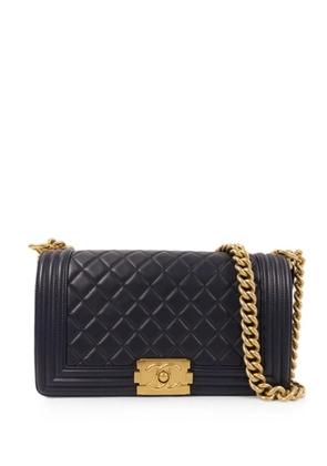 CHANEL Pre-Owned Boy chain shoulder bag - Blue