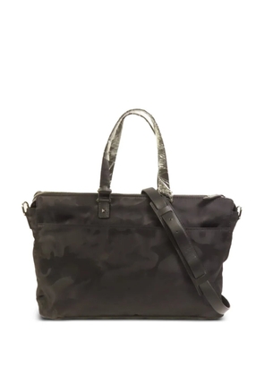 Valentino Garavani Pre-Owned camouflage-print briefcase bag - Black
