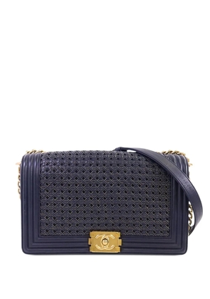 CHANEL Pre-Owned 28 Boy shoulder bag - Blue