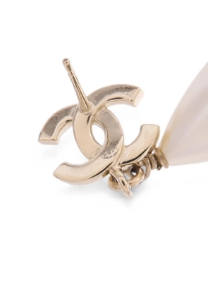 CHANEL Pre-Owned CC Fantasy drop earrings - Gold