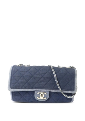 CHANEL Pre-Owned quilted CC turn-lock shoulder bag - Blue