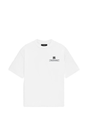AMIRI Built On Dreams logo-print cotton T-shirt - White