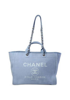 CHANEL Pre-Owned Deauville tote bag - Blue