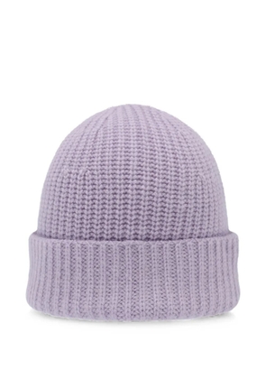 Emerson Renaldi chunky-knit beanie hat - Purple