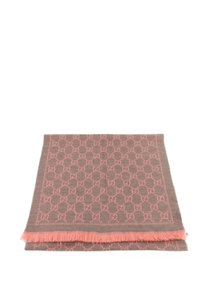 Gucci Pre-Owned GG Supreme scarf - Grey