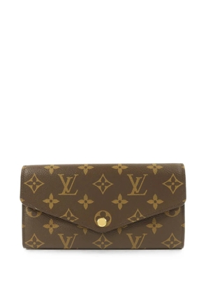 Louis Vuitton Pre-Owned Sarah Monogram wallet - Brown