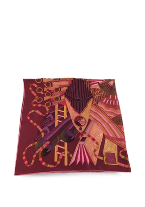 Hermès Pre-Owned silk scarf - Purple
