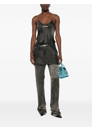 Diesel Yuna elasticated-waistband trousers - Grey