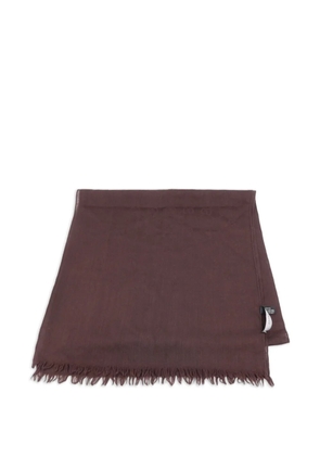 Gucci Pre-Owned GG scarf - Brown