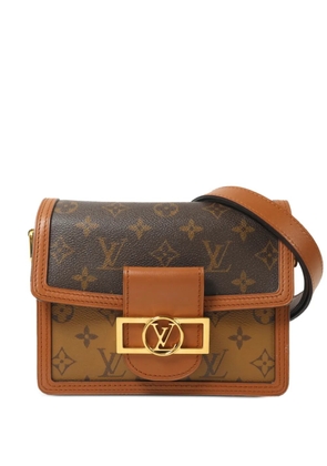 Louis Vuitton Pre-Owned mini Dauphine Monogram Reverse shoulder bag - Brown