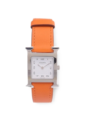Hermès Pre-Owned Heure H 30.01mm watch - White