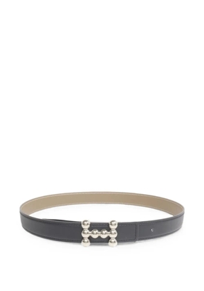 Hermès Pre-Owned Epsom Swift leather belt - Black