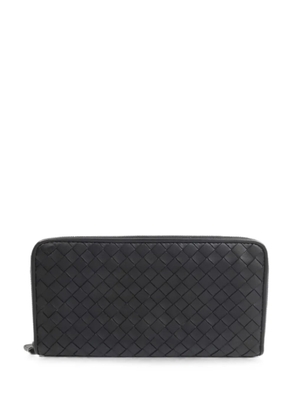 Bottega Veneta Pre-Owned Intrecciato leather wallet - Black