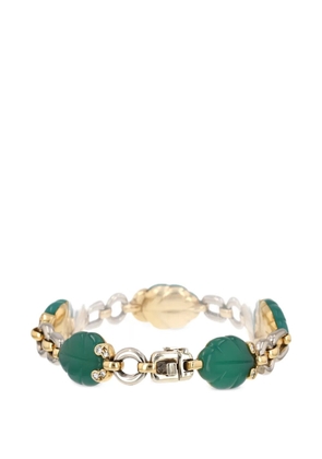 Cartier 1990 Indes Galantes chrysoprase and diamond bracelet - Gold