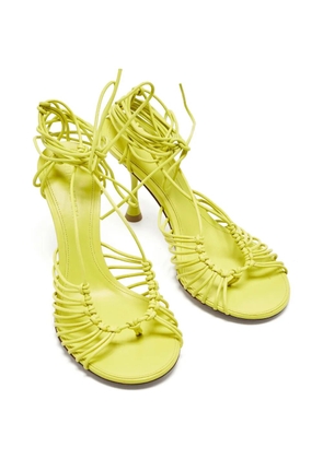 Bottega Veneta Pre-Owned Lagoon Dot ankle-strap sandals - Green