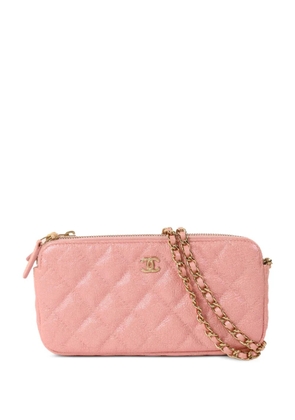 CHANEL Pre-Owned quilted shoulder bag - Pink