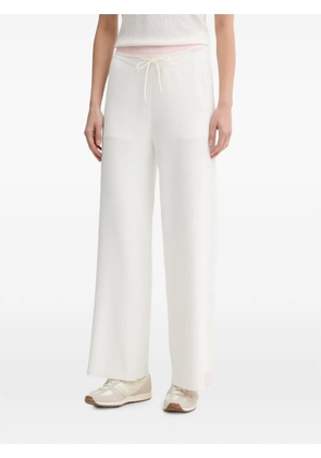 GUESS USA drawstring track pants - White