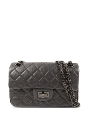 CHANEL Pre-Owned mini 2.55 quilted shoulder bag - Grey