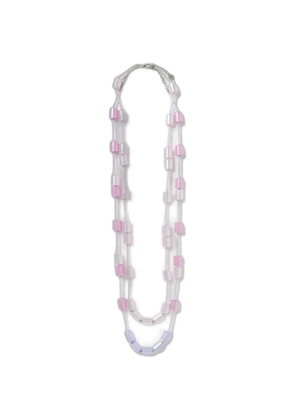 Emporio Armani beaded necklace - Pink