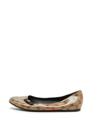 Gucci Pre-Owned Hysteria ballet flats - Neutrals