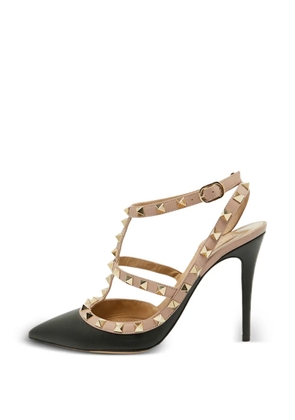 Valentino Garavani Pre-Owned Rockstud ankle-strap pumps - Black