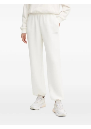 GUESS USA rhinestone-logo track pants - White