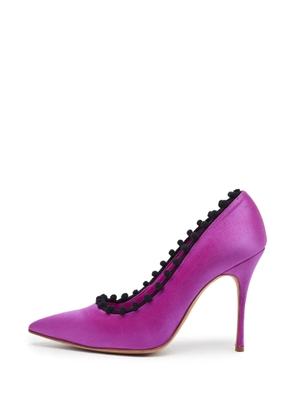 Manolo Blahnik BB pointed-toe pumps - Red
