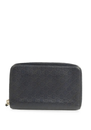 Gucci Pre-Owned GG Shw zipper wallet - Black